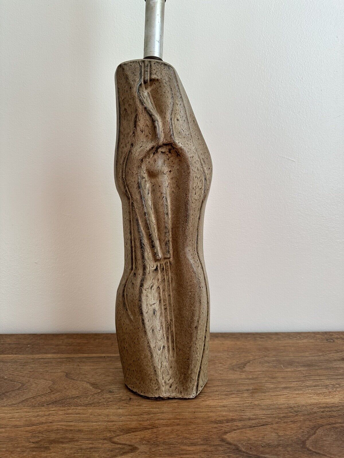 REDUCED Rare Mid Century Marianna von Allesch Studio Pottery Lamp 1950s