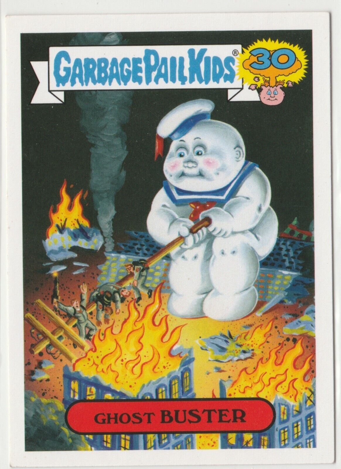 Garbage Pail Kids Ghost Buster #4b 2015 30th Anniversary Series GPK 9784