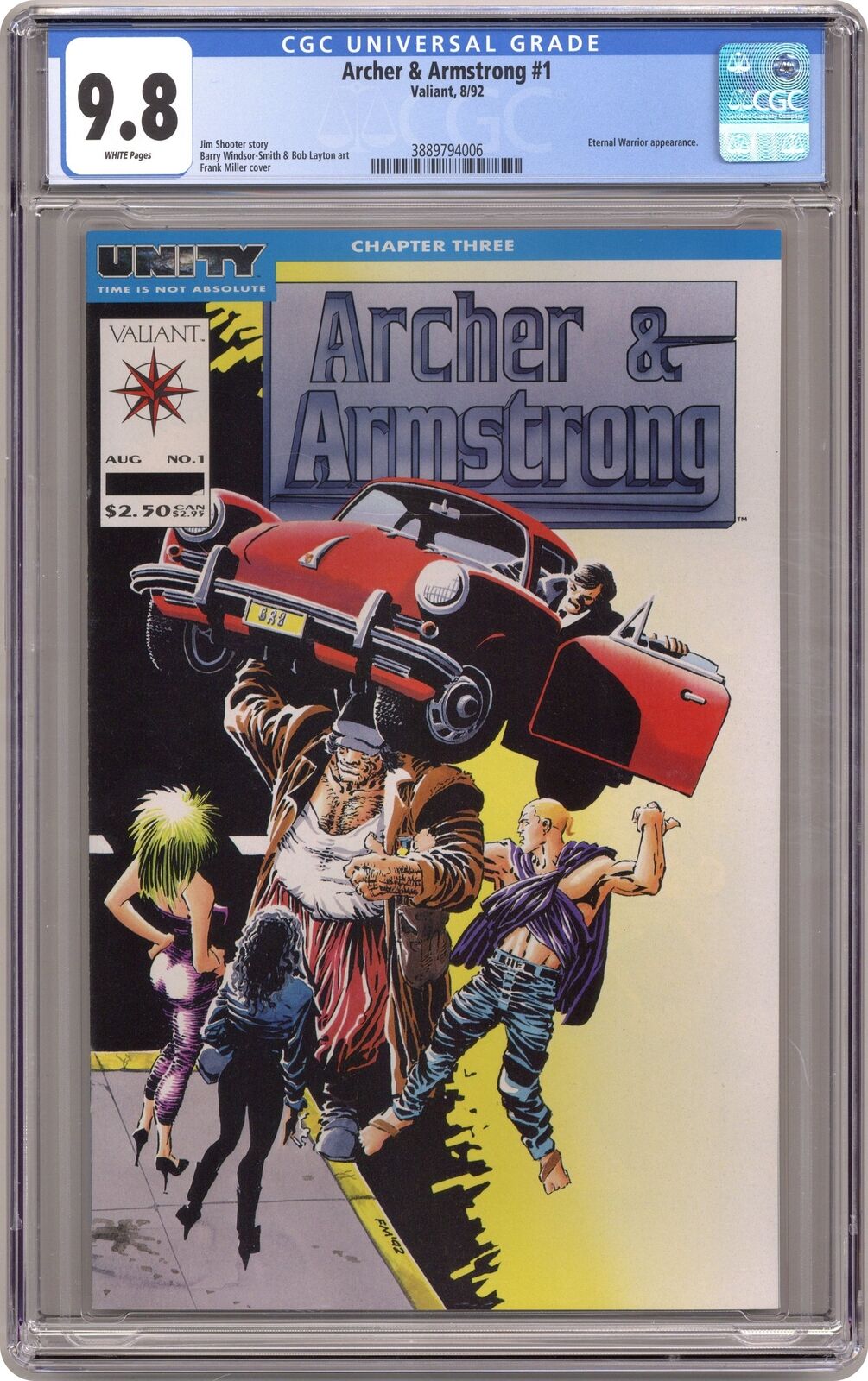 Archer and Armstrong #1 CGC 9.8 1992 3889794006