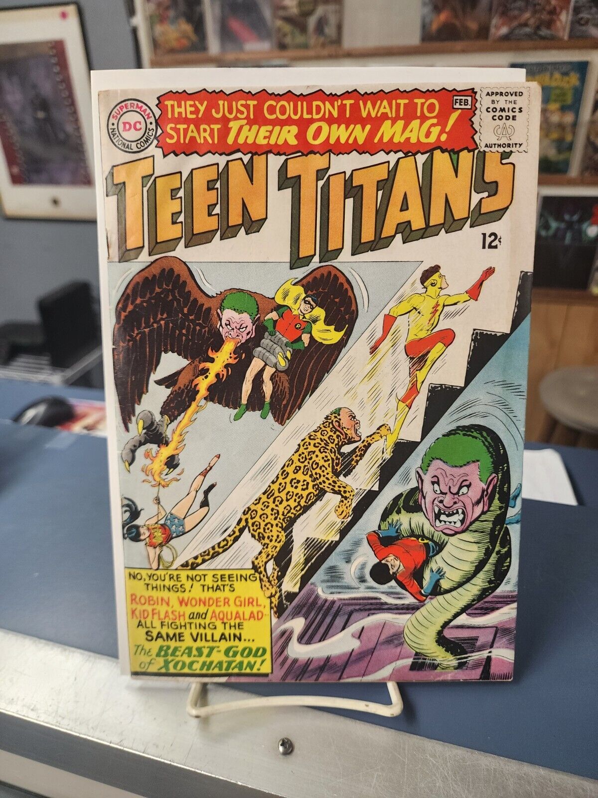Teen Titans #1. Nice Silver Age Copy