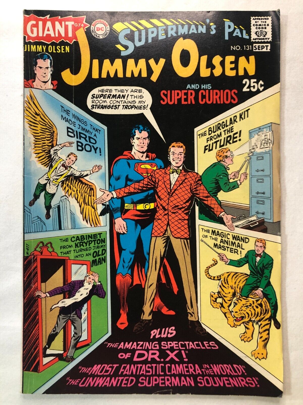 Superman's Pal Jimmy Olsen 131 Aug-Sept 1970 Vintage Bronze Age Nice Condition