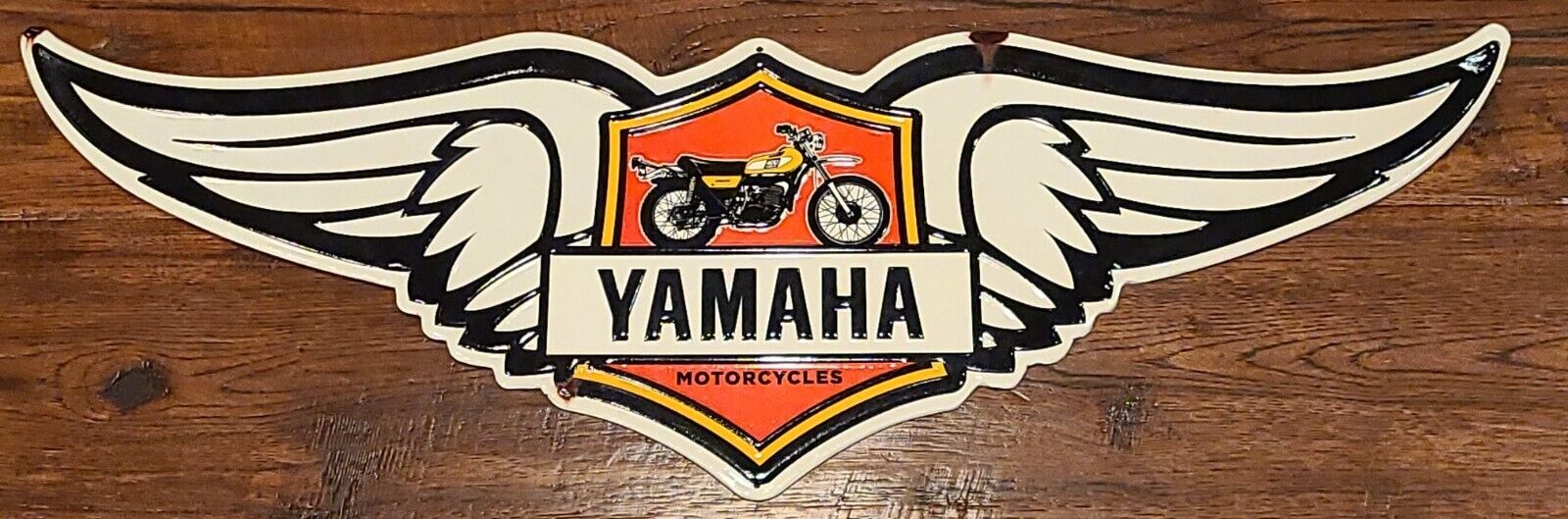 RARE VINTAGE Rustic Style Yamaha Motorcycles 30\