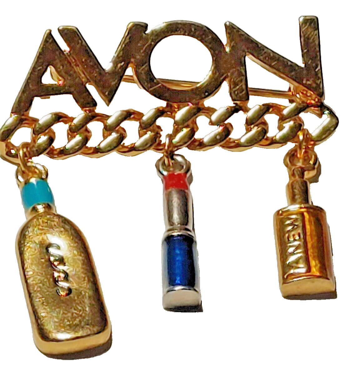 AVON 3-Charm Pin