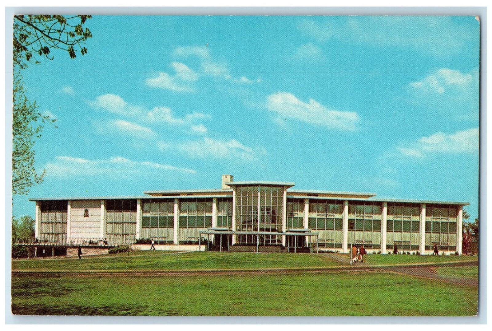 c1950\'s Bishop Dougherty Student Center South Orange New Jersey NJ Postcard
