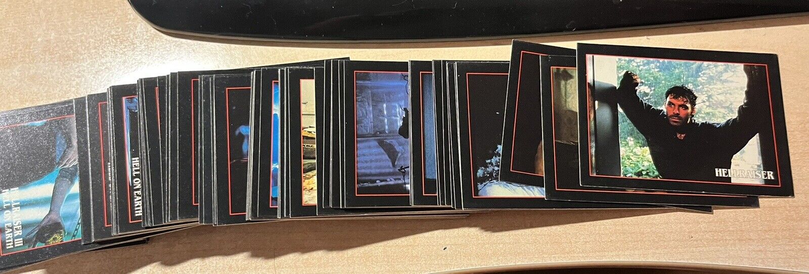 VTG Hellraiser Movie 1-3, Trading Cards Complete Set of 110 Eclipse Pinhead 1992
