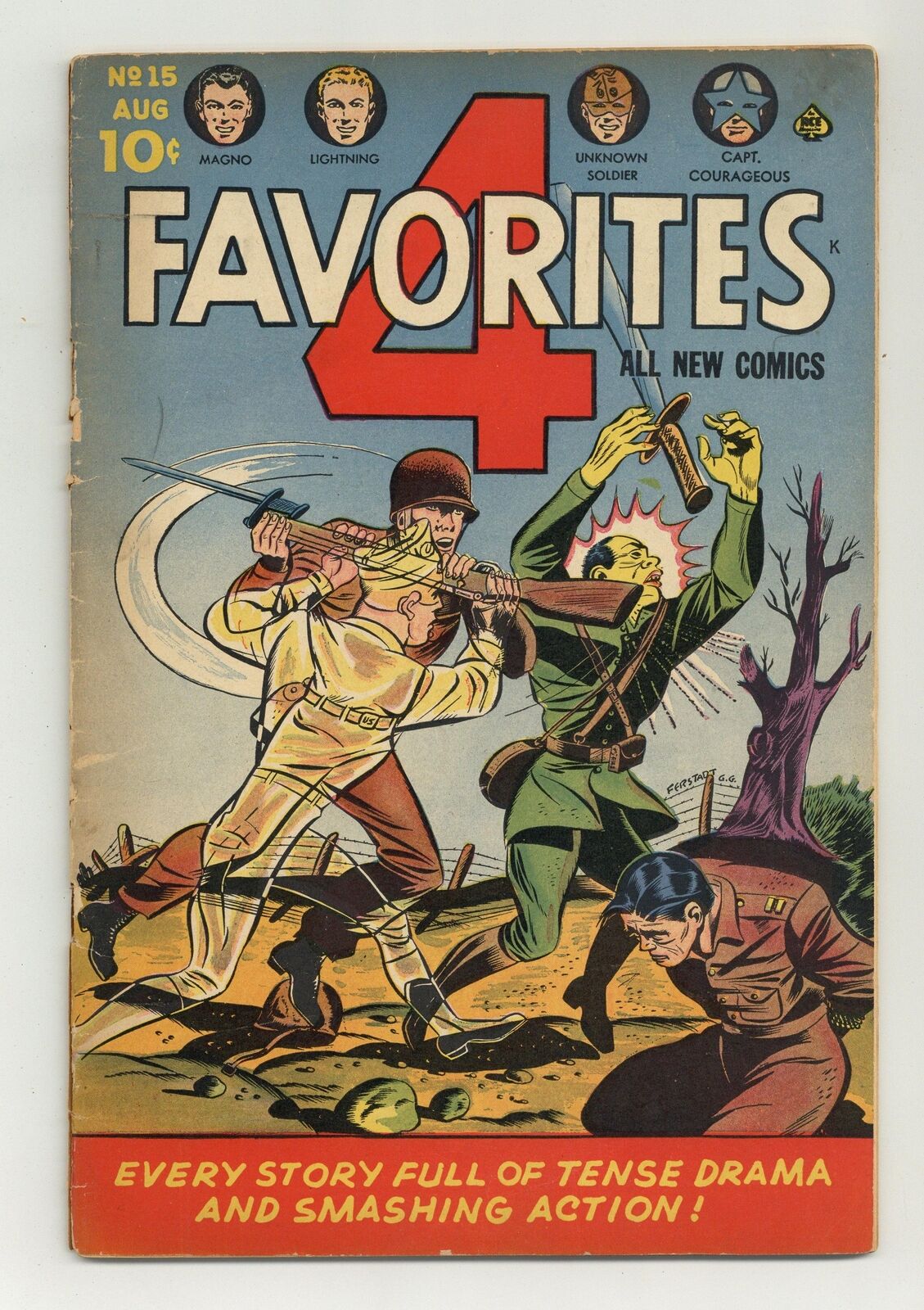 Four Favorites #15 FR/GD 1.5 1944