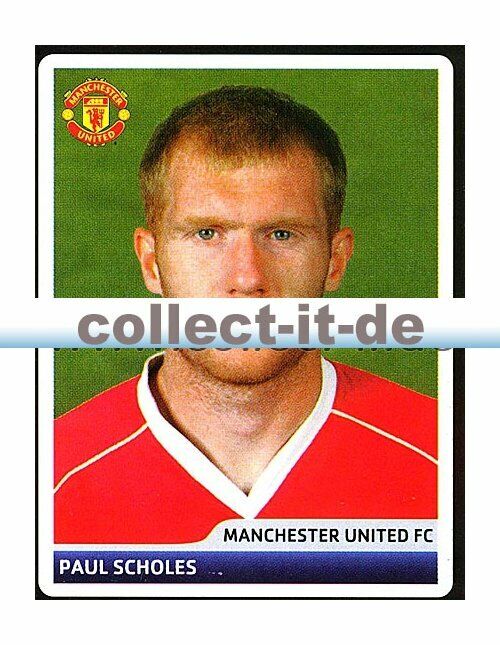 Panini - 2006/07 Champions League - Sticker 64 - Paul Scholes
