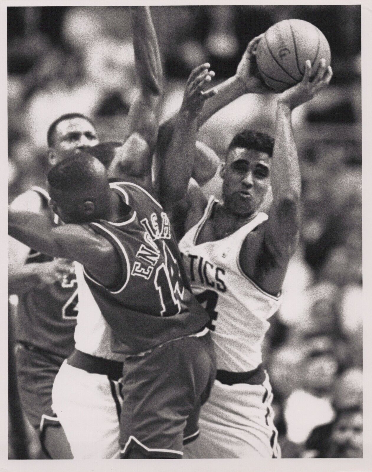 Rick Fox NBA Celtics (1994) ❤ Basketball Sport Press Original Photo K 356