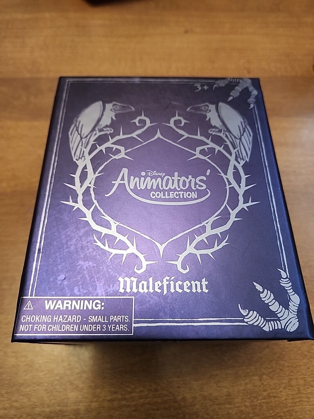 NEW Disney Animators Collection Maleficent Vinyl Figure. In box, NEVER removed