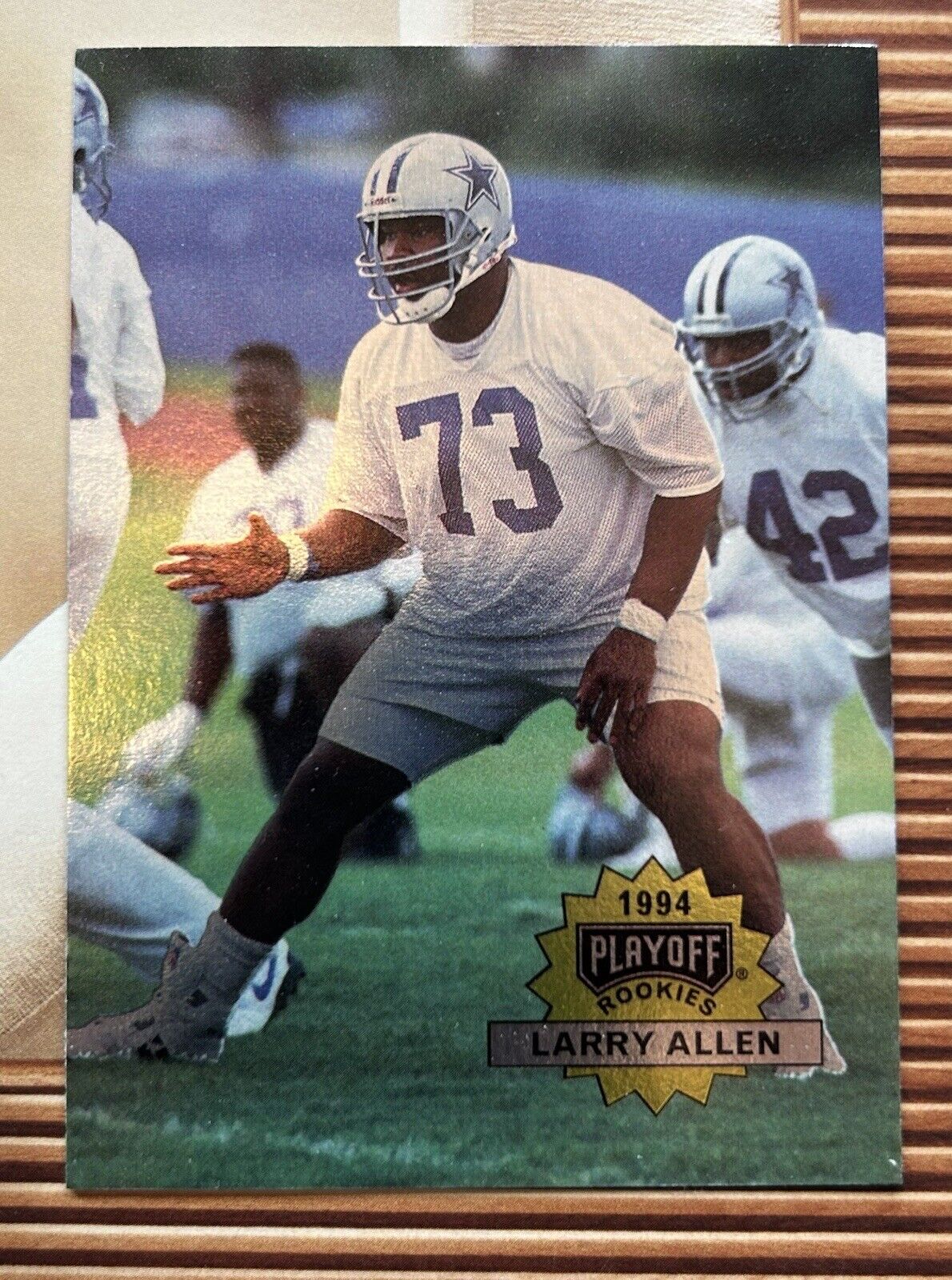1994 Playoff - #300 Larry Allen (RC)