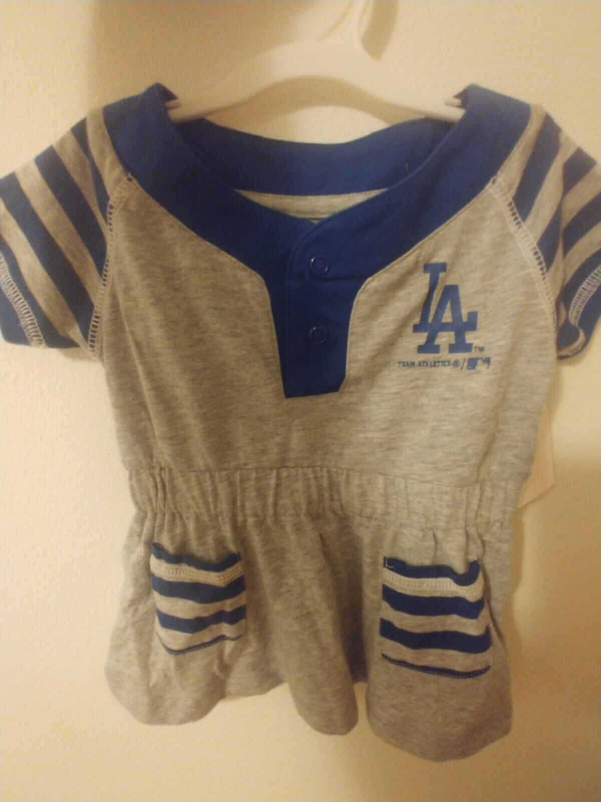 MLB Los Angeles Dodgers Pocketed Dress Size 18 Months