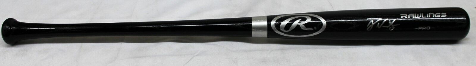 TYLER WHITE SIGNED AUTOGRAPHED RAWLINGS BLACK BAT ASTROS BECKETT BAS #L60904