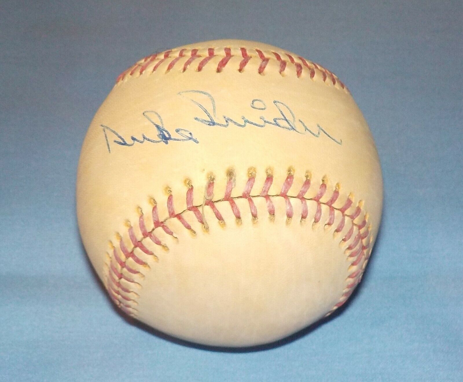 Duke Snider Signed Autographed Baseball Brooklyn Dodgers