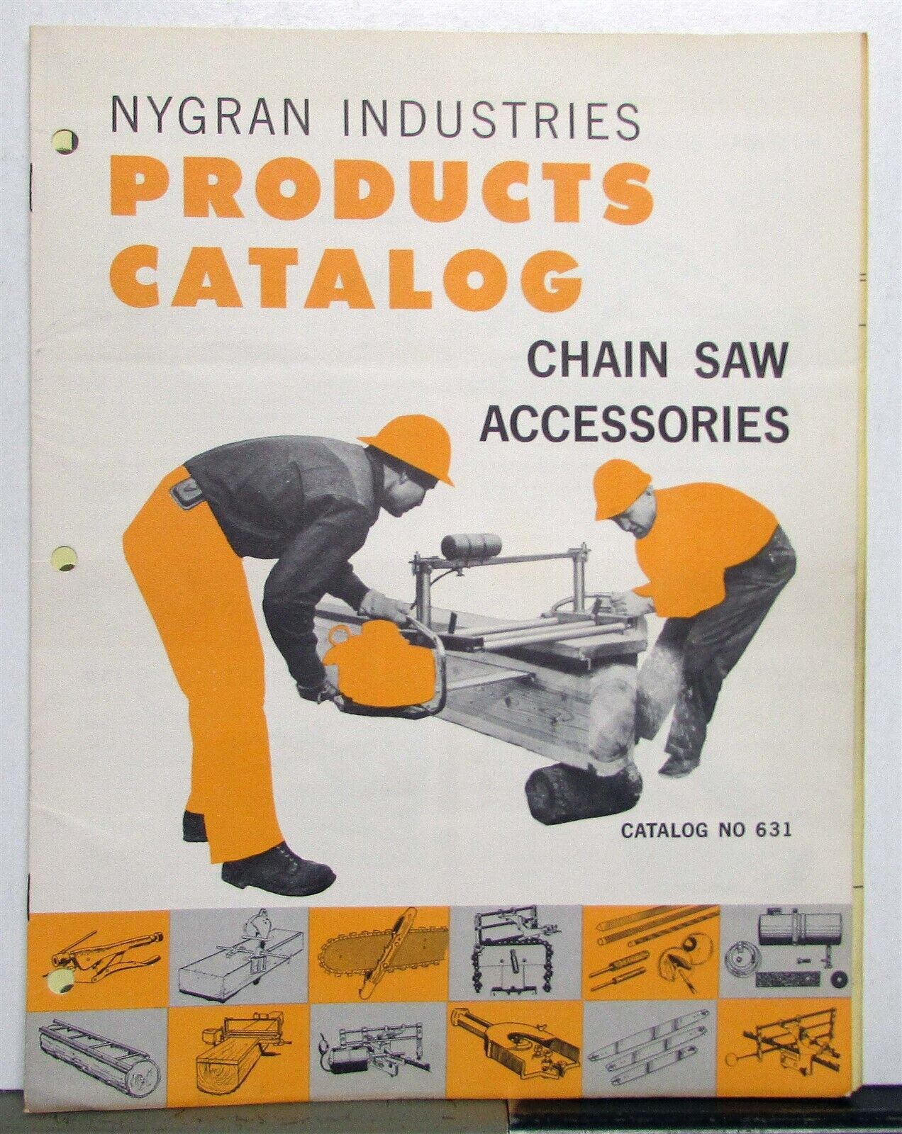 1960s Nygran Chainsaw Accessories Pricing Diagrams Features Specs Sales Brochure