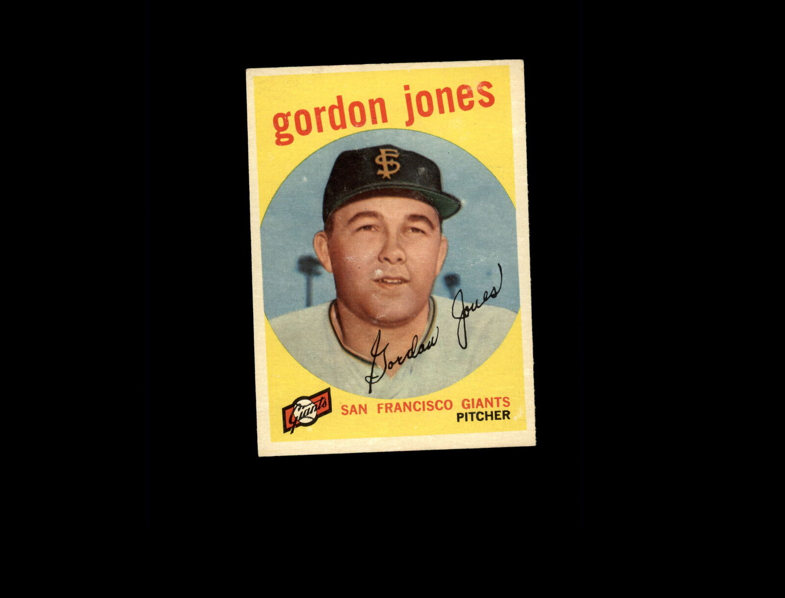 1959 Topps 458 Gordon Jones EX #D1,183459