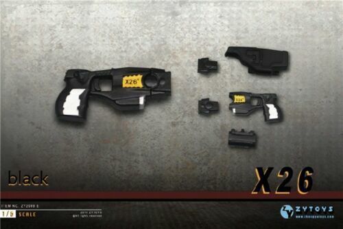 ZYTOYS ZY2009E X26 Taser Yellow 1/6 Simulation Model Toy Fit 12\