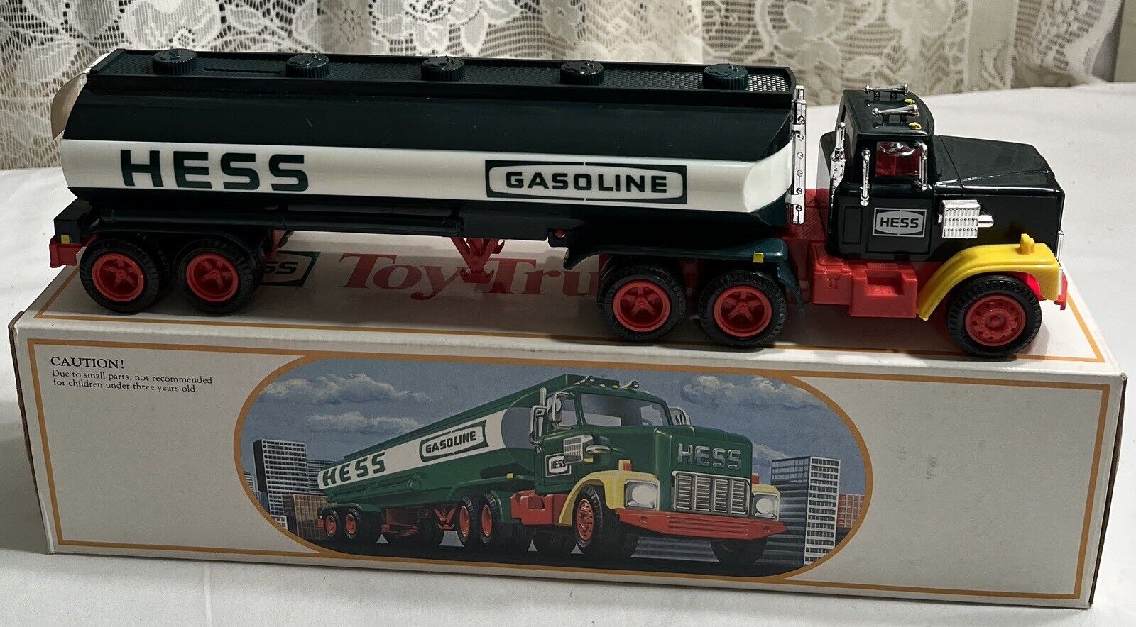 Vintage 1984 Hess Toy Oil Tanker Truck - New In Box