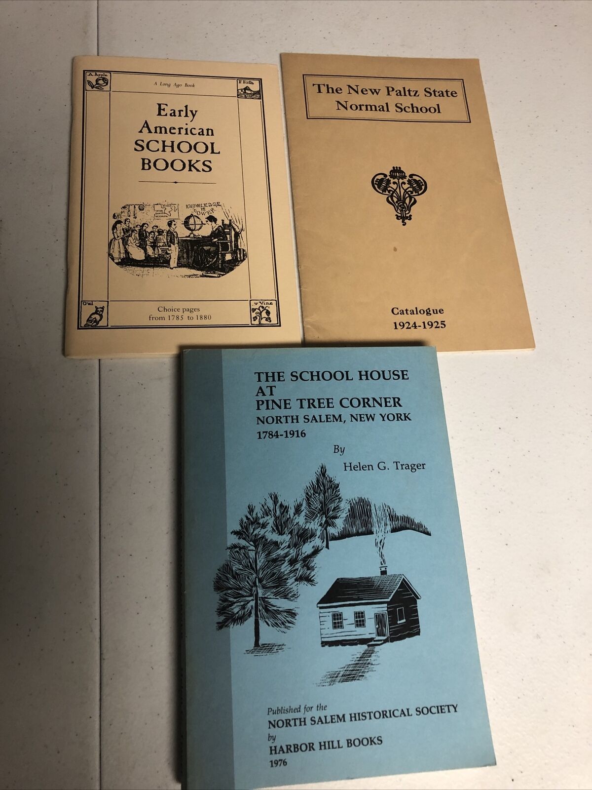 ANTIQUE 1920’S SCHOOL SOFTCOVER BOOKS. EXC COND