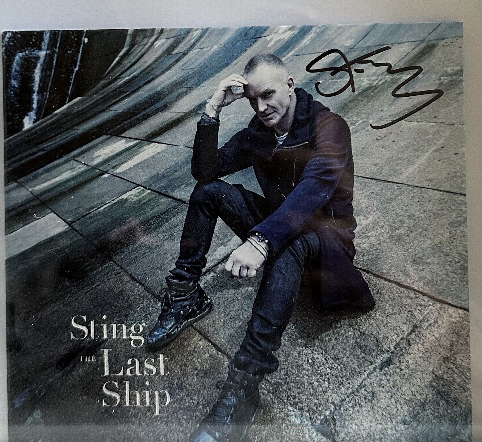 STING signed autographed CD \