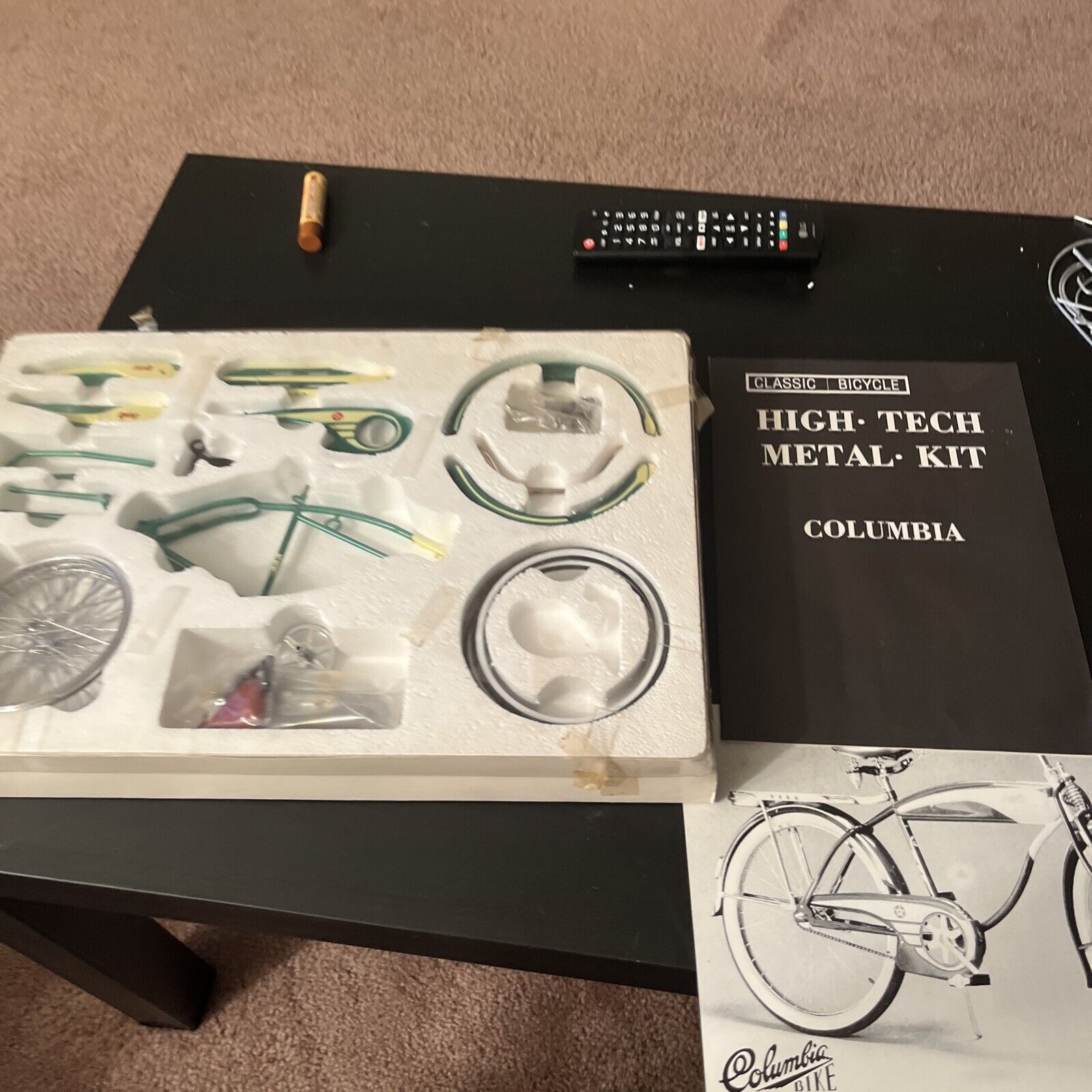 Vintage 1950 Columbia  Model Bicycle Complete Kit