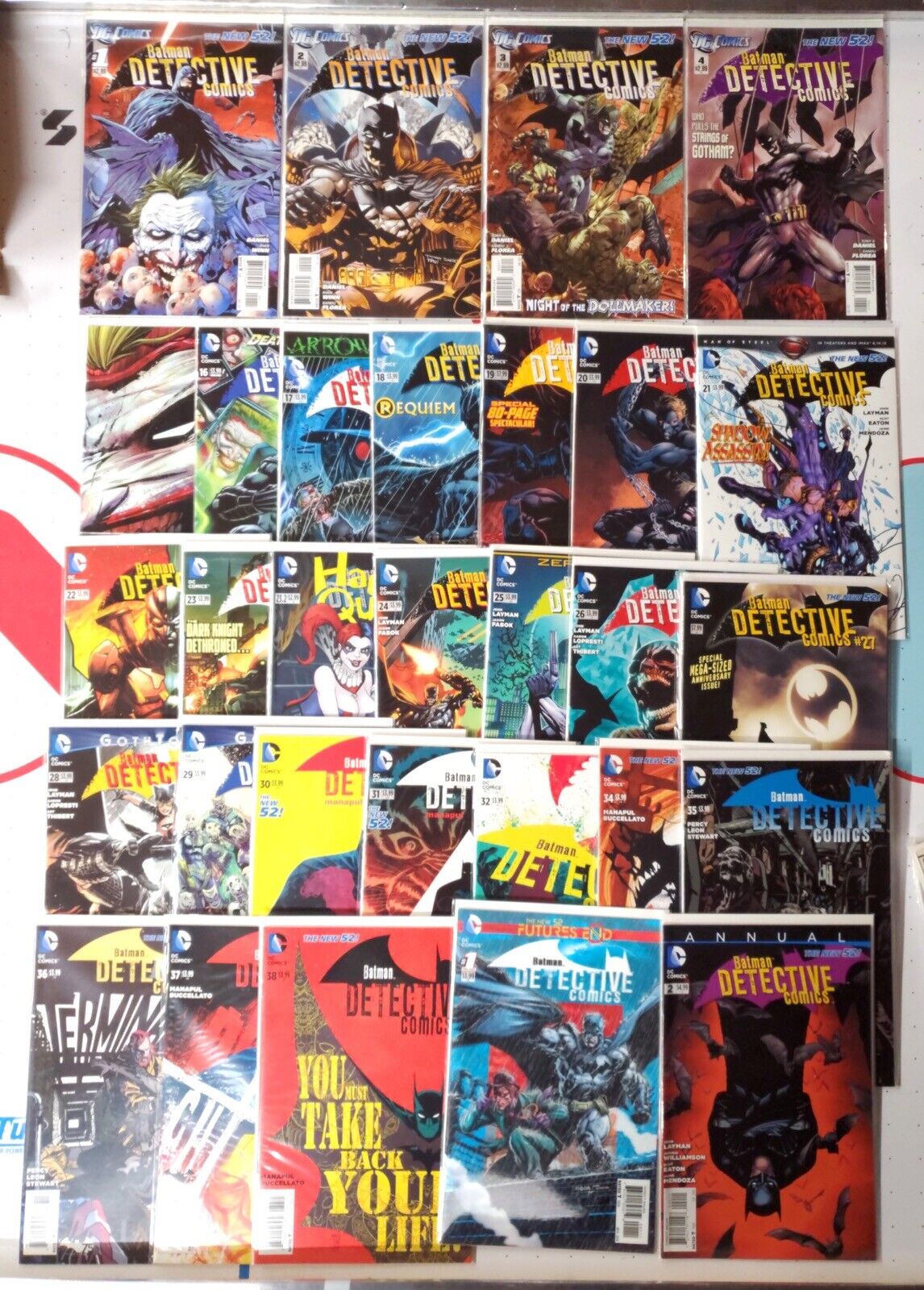 Detective Comics 1-4 15-32 34-39 & 23.2 & Annual 2 & Future’s End DC NM New 52