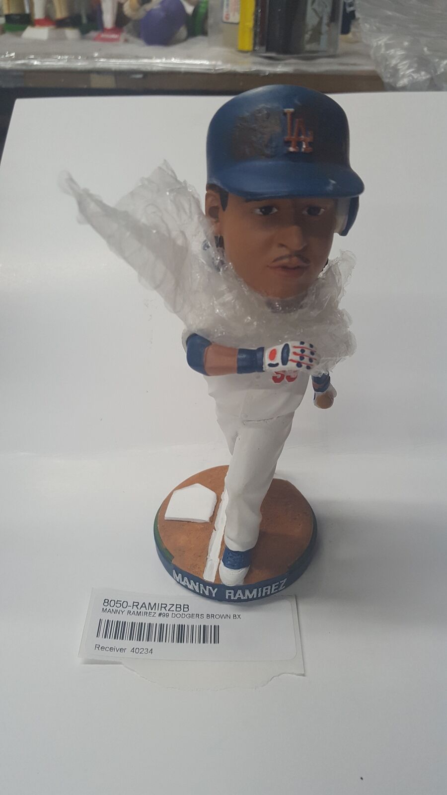 Manny Ramirez #99 Dodgers Brown Bx Bobblehead