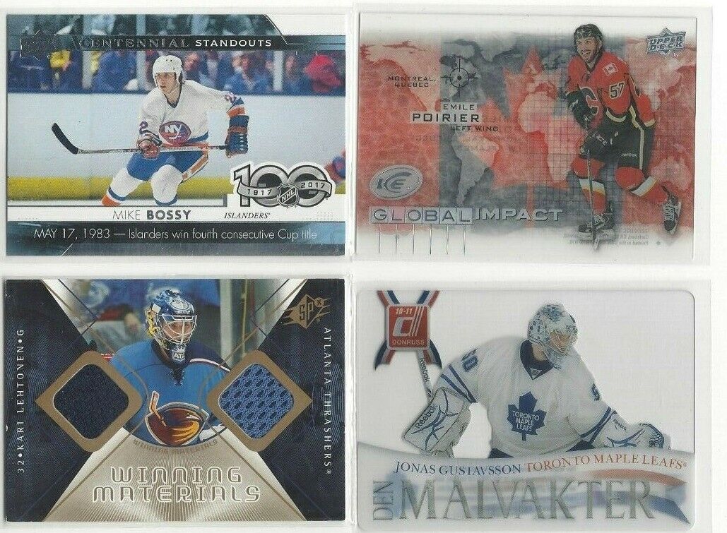 2010-11 Donruss Les Gardiens #14 Jonas Gustavsson Toronto Maple Leafs