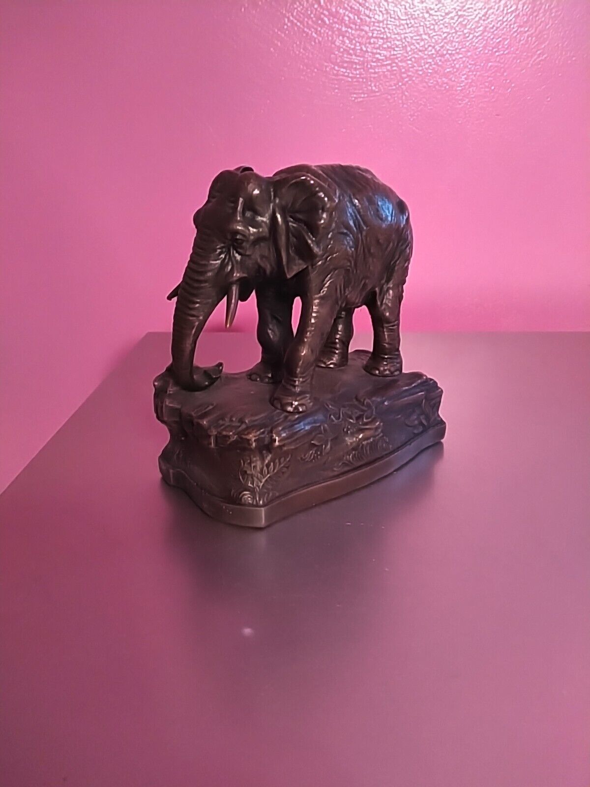 Vintage JB Jennings Brothers Bronze Elephant