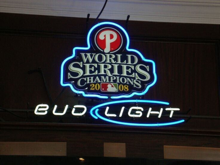 Philadelphia Phillies Light Beer Neon Sign 24\
