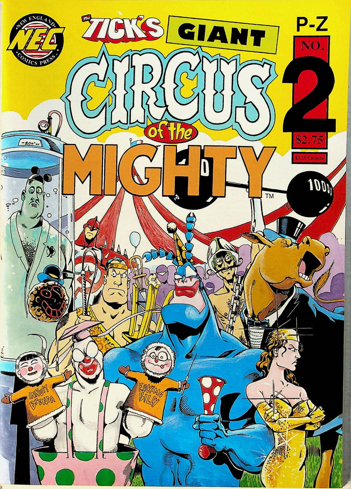 The Tick\'s Giant Circus of the Mighty #2 - VF/NM - I combine shipping