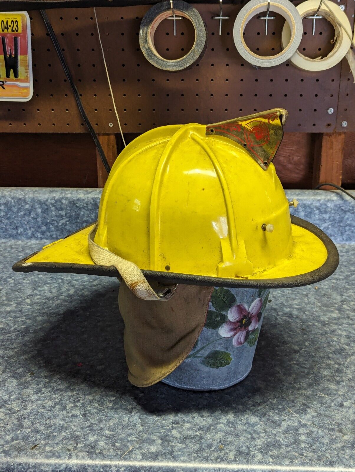Vintage Cairns 880 Fire Helmet 