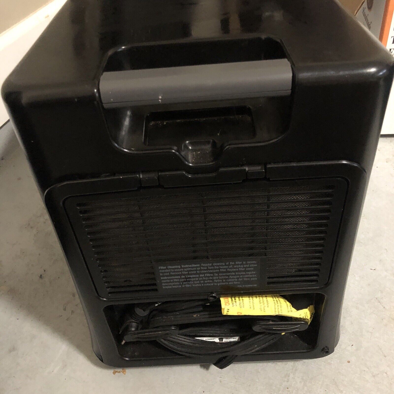 Honeywell Portable Electric Heater On Wheels (No  Remote)Set Temperature WORKS