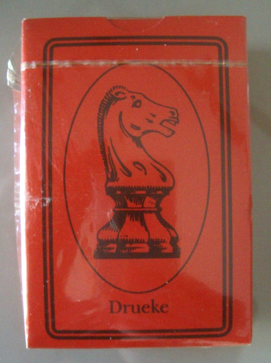 Vintage Drueke Playing Cards Sealed deck Sealed