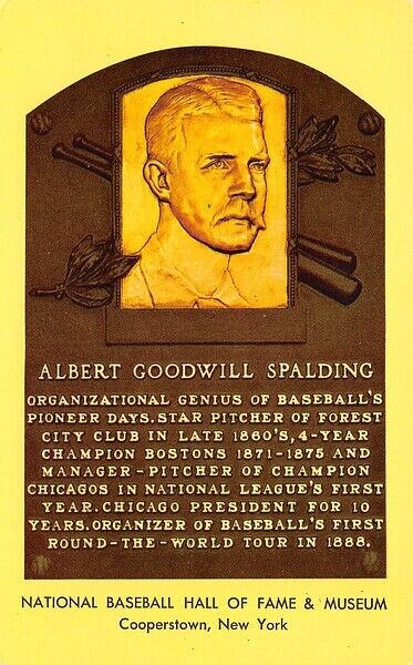 Albert Goodwill Spalding National Baseball Hall of Fame & Museum
