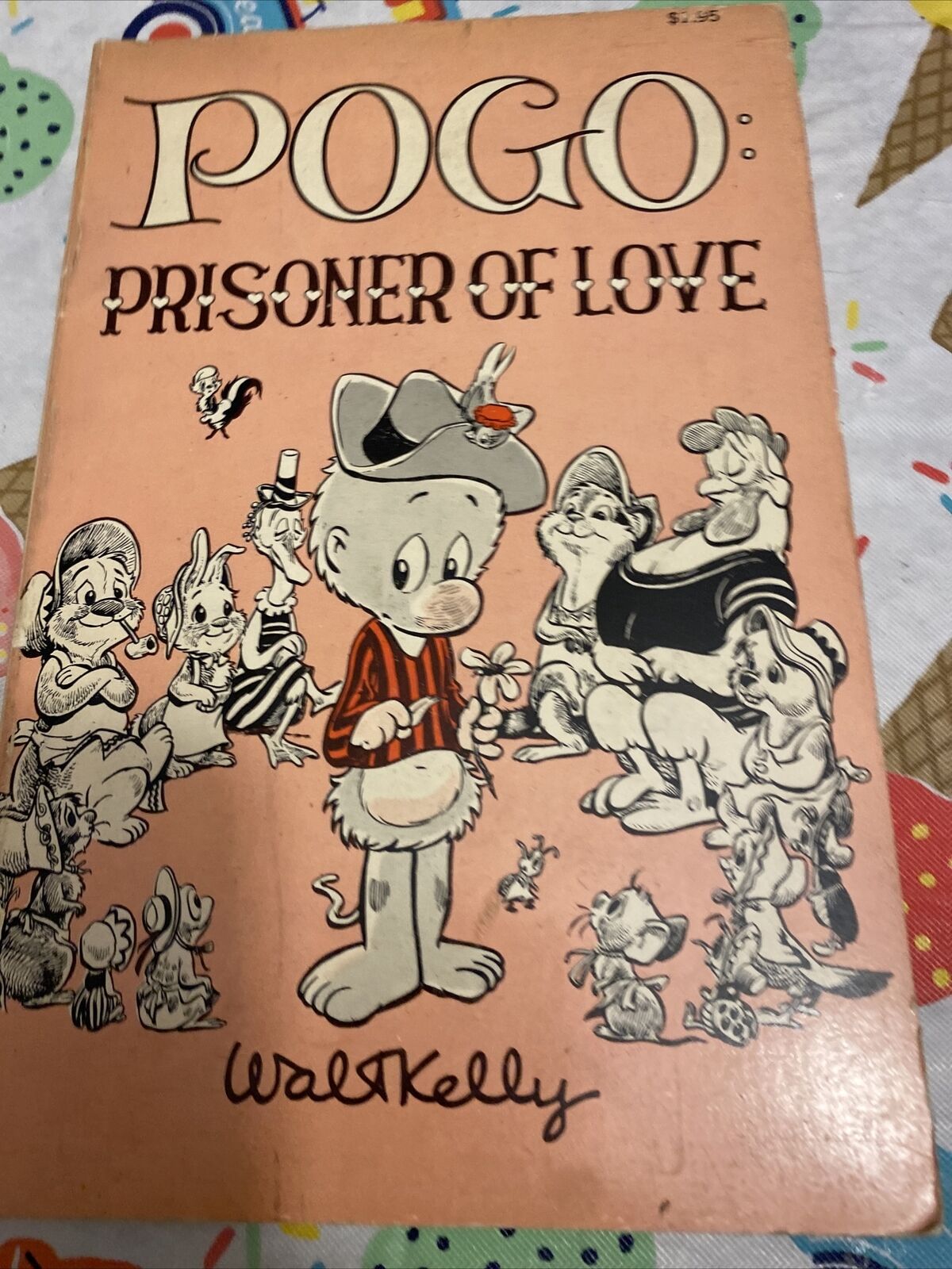 Pogo Prisoner Of Love Book-comic 1969 Soft Cover By Walt Kelly