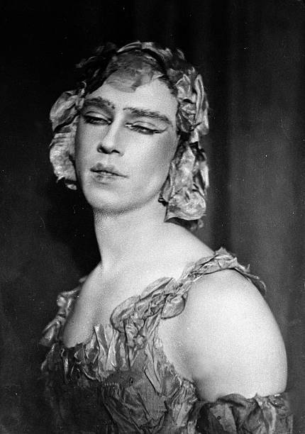 Vaslav Fomich Nijinsky Russian ballet star in 1920 OLD PHOTO