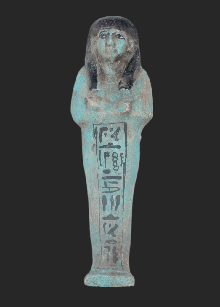 RARE ANCIENT EGYPTIAN ANTIQUE USHABTI Pharoh Shabti Statue (BS)
