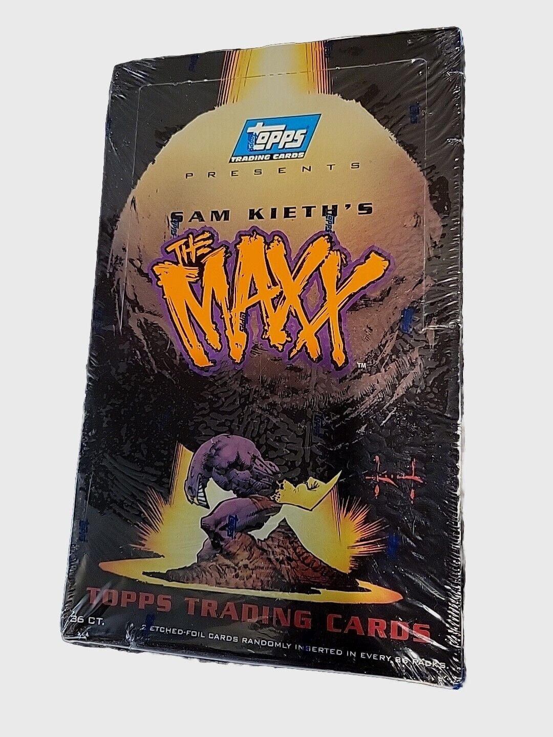 1993 Topps The Maxx Factory Sealed Box Image Comics Sam Keith Foil Etch🔥LOOK🔥