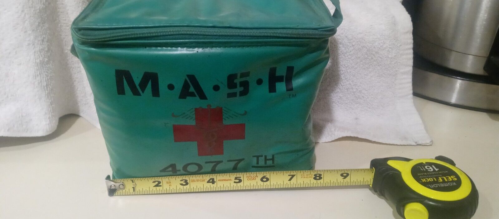 Vintage 1981 M*A*S*H 4077 Soft Sided Cooler Lunchbox MASH TV Show Collectible