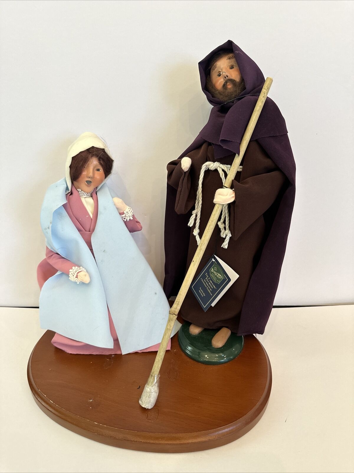 Byers\' Choice The Carolers Nativity Holy Family May Joseph 2012 MISING JESUS