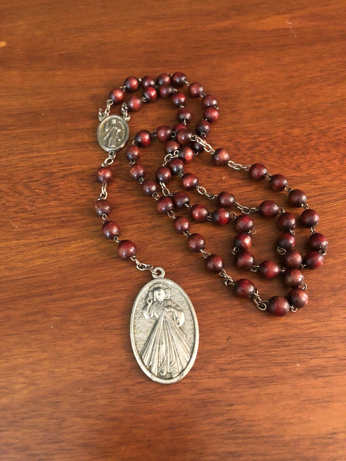 Rosary With Wooden Beads