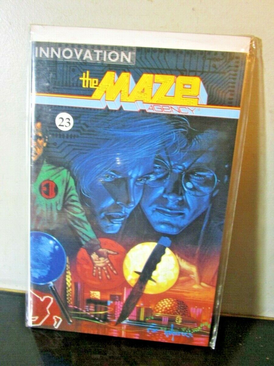 Maze Agency, The #23 Innovation Comics August Aug 1991 BAGGED BOARDED