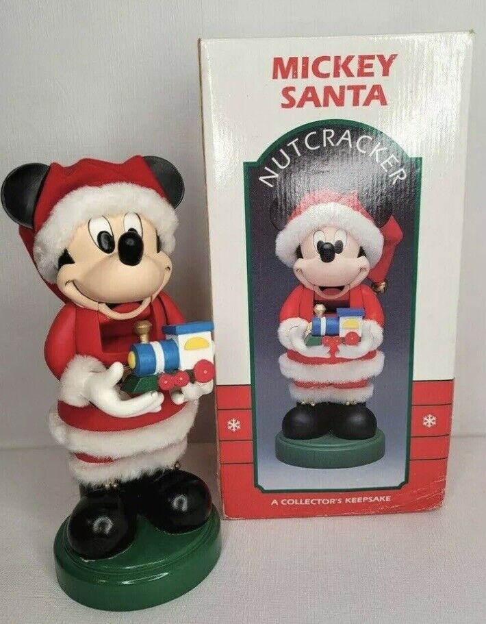 Vintage Disney Mickey Mouse Santa Claus Nutcracker