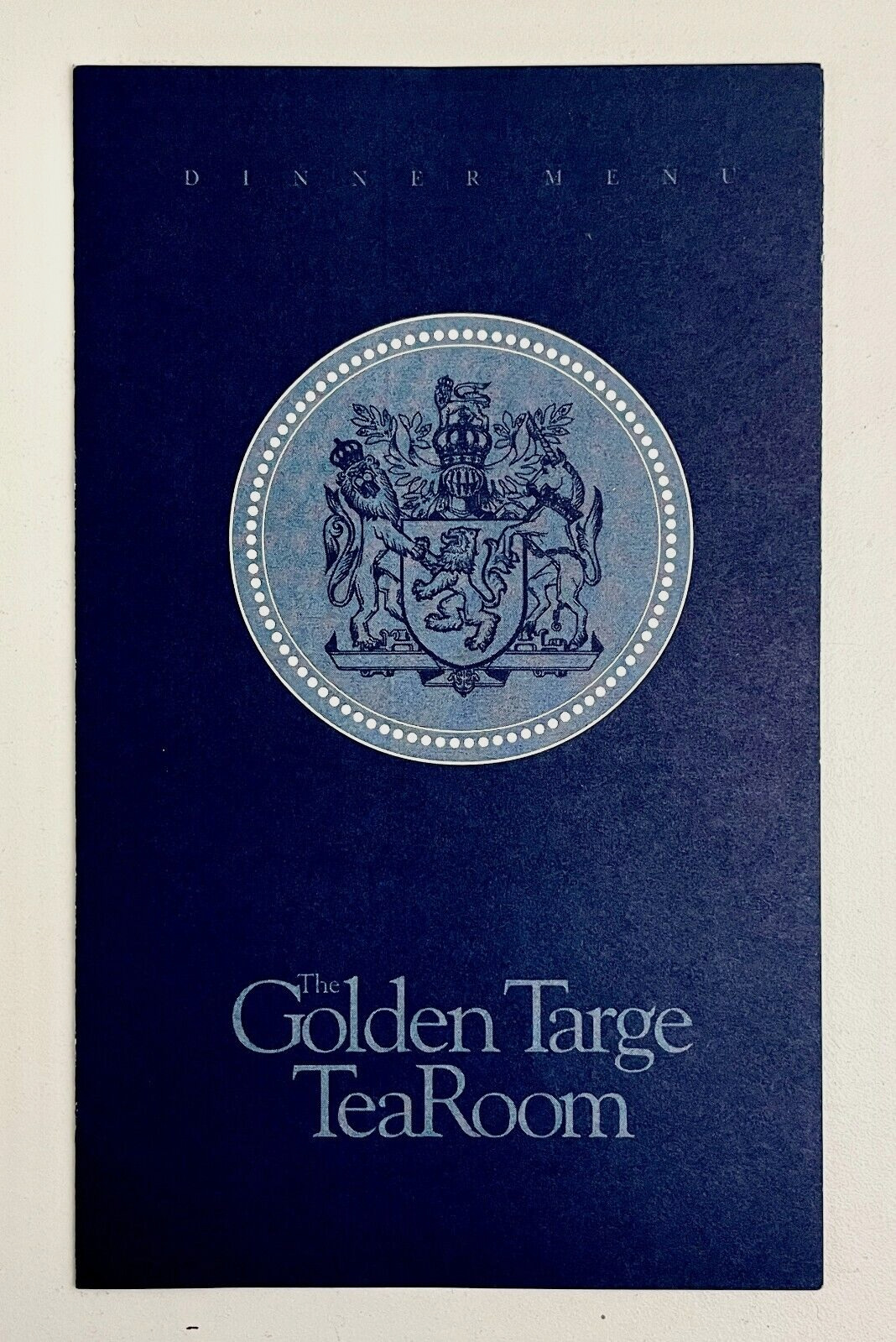 1990s Louisville KY Golden Targe Tea Room Executive West Hotel Menu Brochure