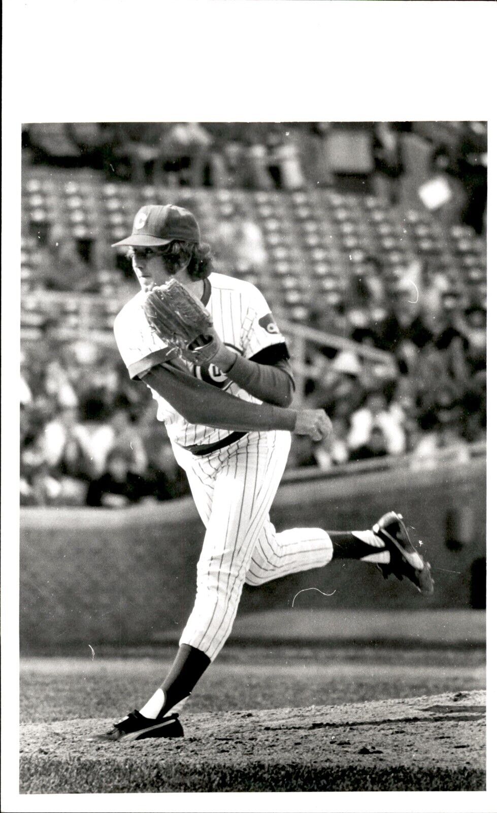 LD321 Original Photo BRUCE SUTTER 1976-80 CHICAGO CUBS 6x ALL-STAR MLB PITCHER