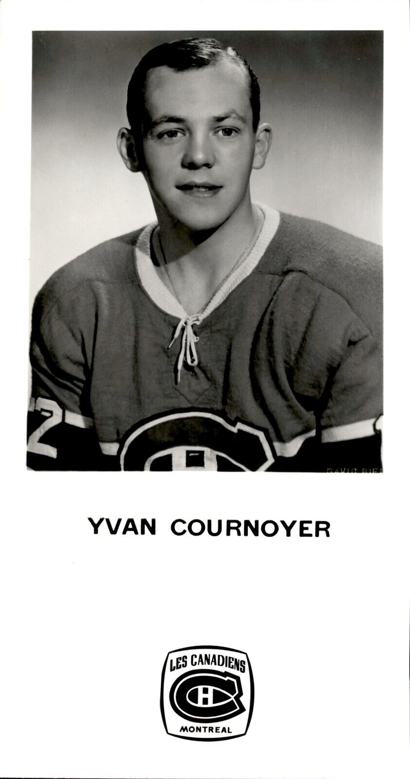 PF42 Original Photo YVAN COURNOYER 1963-79 MONTREAL CANADIENS NHL HOCKEY FORWARD