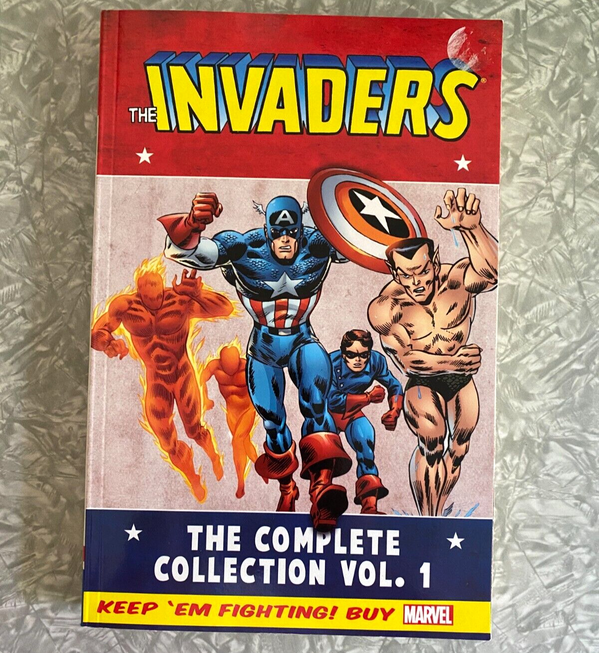 Marvel Invaders Classic The Complete Collection #1 2014 Roy Thomas Stan Lee