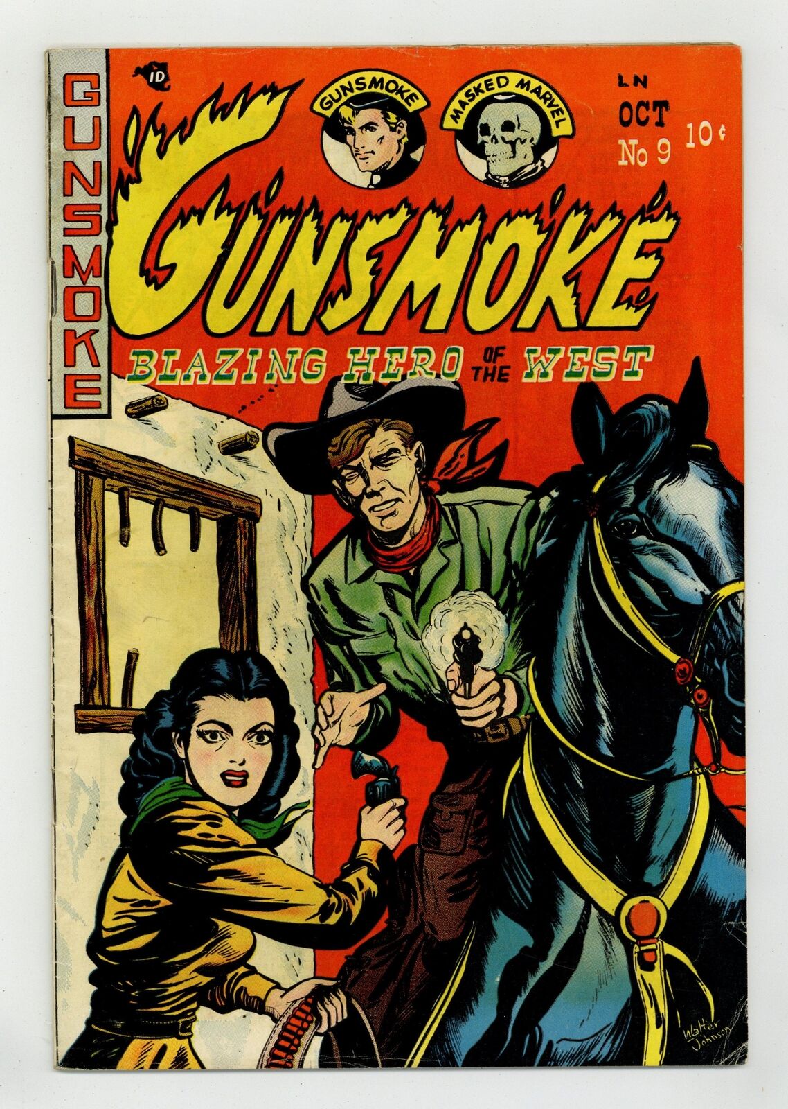 Gunsmoke #9 FN- 5.5 1950
