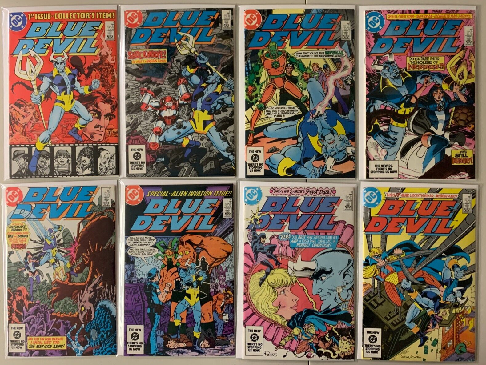 Blue Devil lot #1-28 + Annual DC (8.0 VF) 28 different books (1984 to 1986)