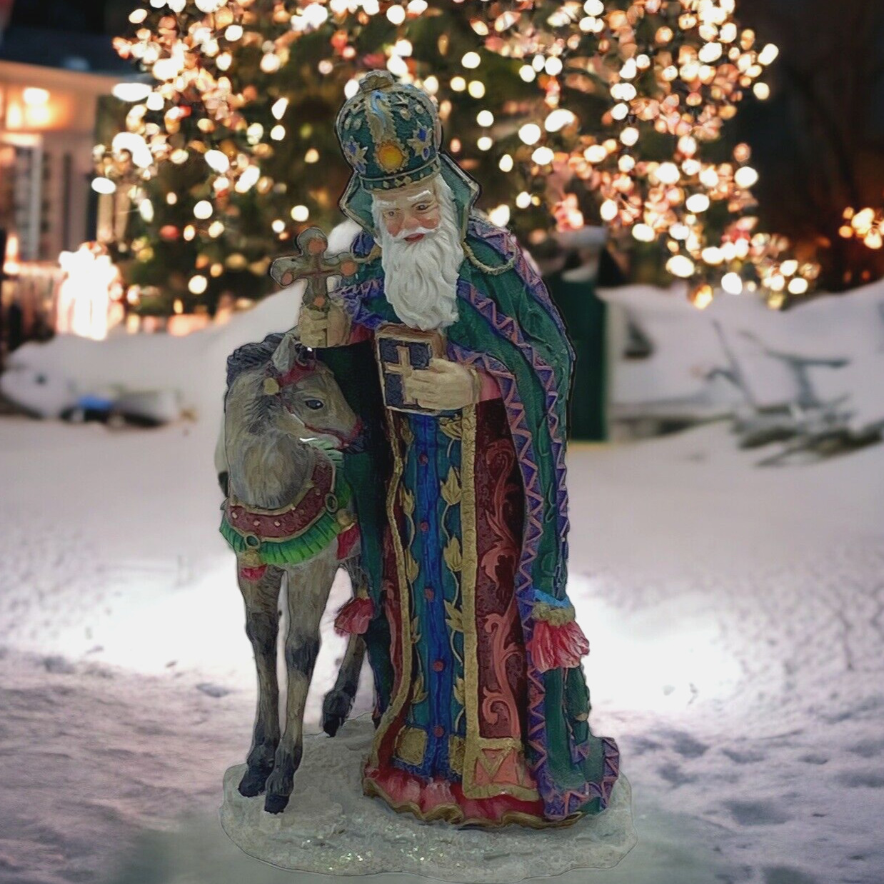 1997 Roman Legend Of, Russian Santa Claus Figurine 7\